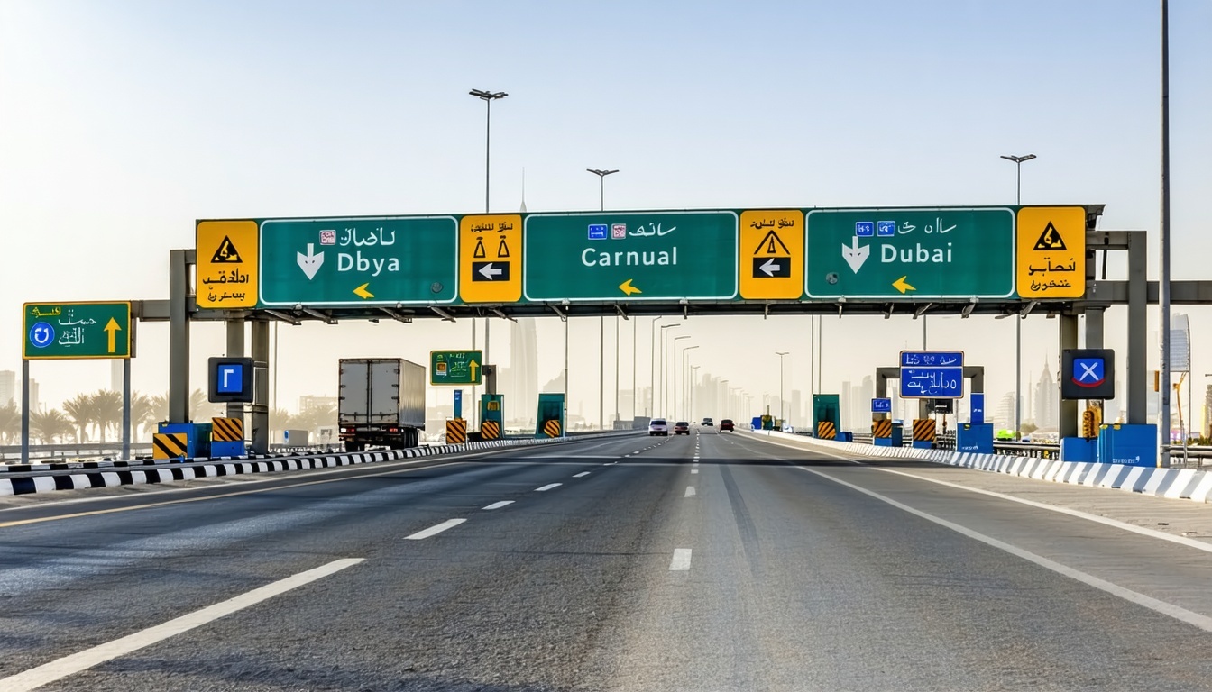 Efficient road toll payment system in Dubai